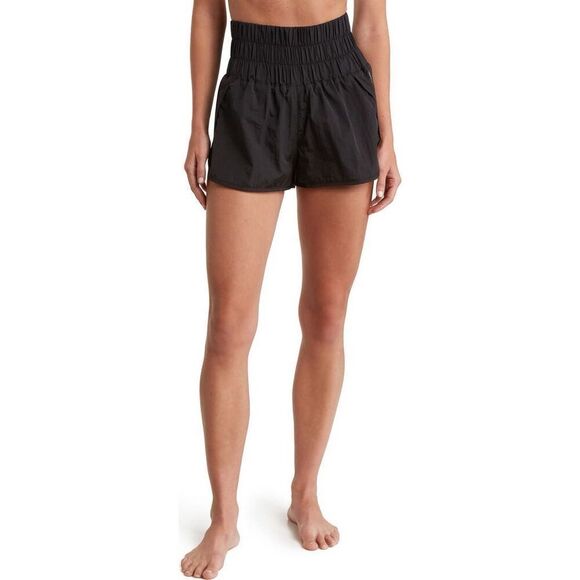Free People FP Movement Way Home Black Shorts Size S - Picture 2 of 7